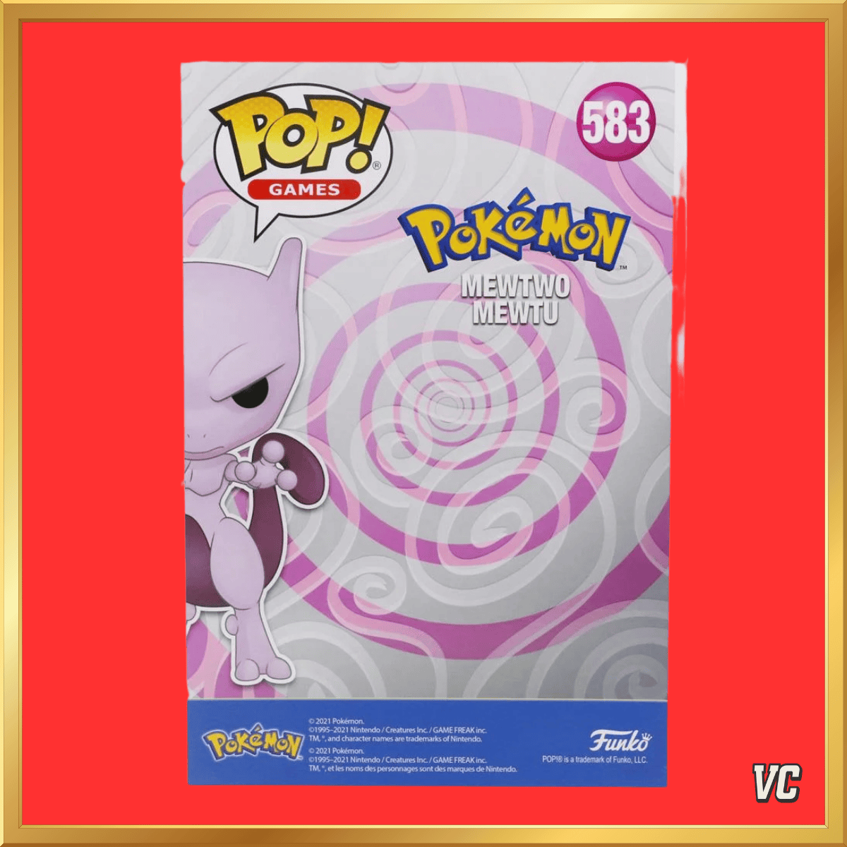 Funko! POP - Pokémon - Mewtwo - 581 - Afbeelding 2