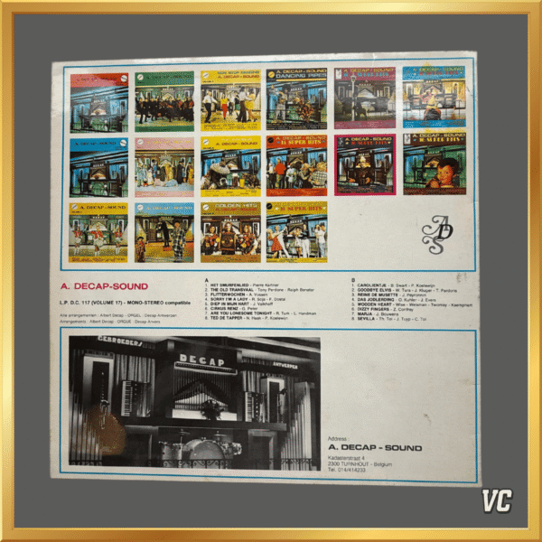 V-BE-0001-Decap-Organ-Antwerp.02 Decap Organ Antwerp - 16 Super Hits - Volume 17 (1978)