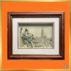 Anton Pieck - OLV Kathedraal Antwerpen - 3D papierreliëf - 22 x 15 cm