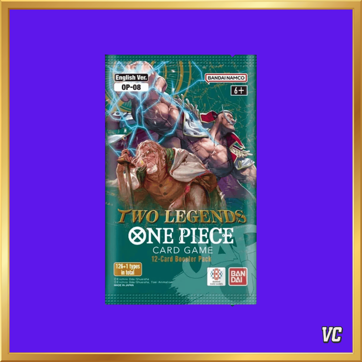 One Piece - Two Legends OP-08 - Booster Box -ENG - Afbeelding 2